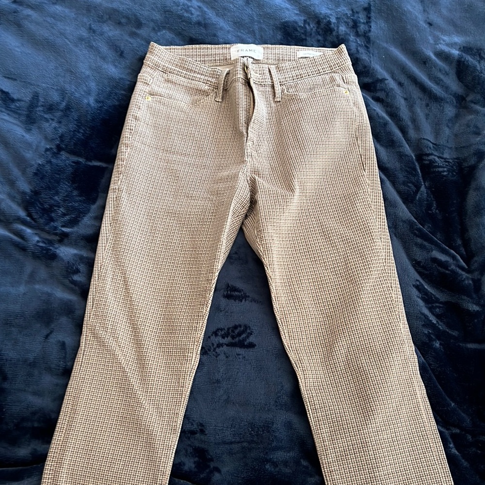 Super cool patterned pants from Frame